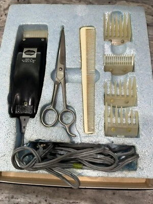 Vintage De Los Años 60 Sunbeam Modelo 80, Kit Cortapelos (60 Ciclos) Foto 1 de 3