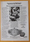 Montre Rolex Oyster Day-Date Jackie Stewart magazine publicité imprimée 1972