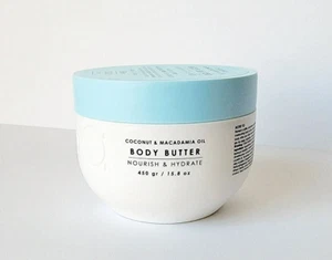 Ciroa Body Butter Kokosnuss- & Macadamiaöl pflegt & hydratisiert Körperlotion 5,8 Oz. - Bild 1 von 6