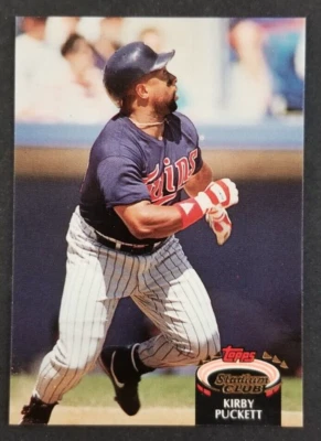 Kirby Puckett 1992 Topps Stadium Club Baseball Card #500 (NM) - Image 1 of 2