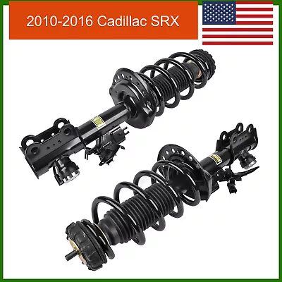 2Pcs Front Shock Strut Assys for 2010-2016 Cadillac SRX w/ Electric Left & Right - Image 1 of 4