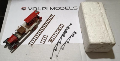 DIANO - Magirus Leiter Fire Engine + box originale - scala 1/43 - Immagine 1 di 4