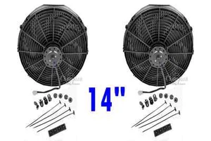 Fan Kit Dual14 " Electric Champion Cooling Systems CA - Picture 1 of 4