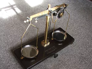 More details for vintage griffin &amp; george chain dial balance scales bakerlite base good condition