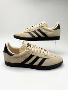 Adidas Hombre Gazelle Messi Originales Talla 11 Beige/Negro |IH8156| - Imagen 1 de 5