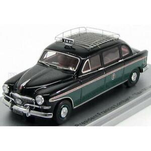 Kess Model Fiat 1400B President Francis Lombardi Taxi Milano 1956 Black Green 1: