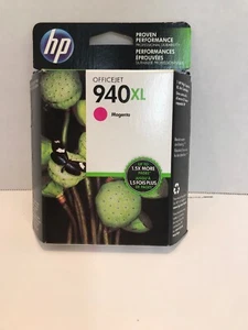 HP 940XL Magenta Ink Cartridge Expiration Oct 2016 New in Box - Picture 1 of 3