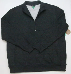 Nueva Sudadera Top Gris Dip Para Hombre XLT Algodón Hombre Cuello Extra Grande Alta 1-888 - Imagen 1 de 7