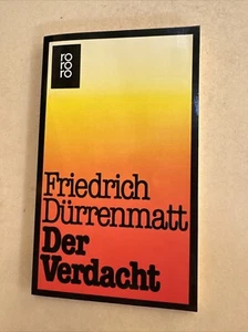 40209 Friedrich Dürrenmatt DER VERDACHT Roman - Bild 1 von 5