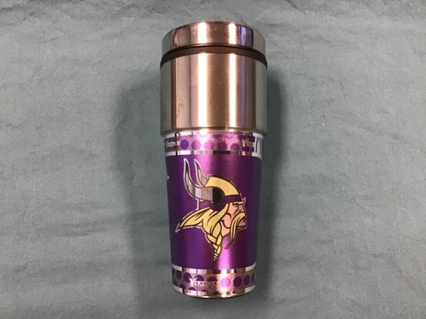 Minnesota Vikings 16oz Travel Tumbler Mug Cover