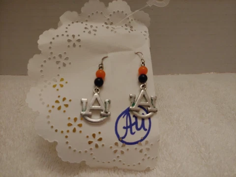 Auburn Tigers Earrings Cover