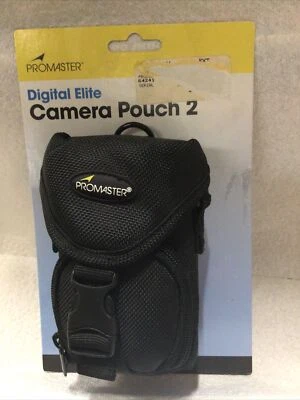 Promaster Digital Elite Camera Pouch 2 padded NOS 2.75 x 4.8 x 1.5" 394931-6 - Image 1 of 4