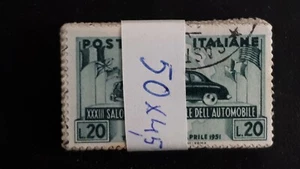 REPUBBLICA 1951 SALONE AUTO LOTTO DI 50 PEZZI - Foto 1 di 1