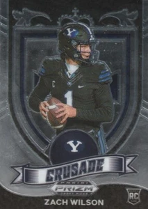 Panini Prizm Draft Picks Crusade Zach Wilson RC #168 2021 - Imagen 1 de 2