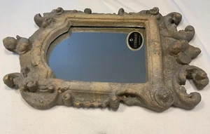 UTTERMOST CO. VINTAGE STONE LIKE MIRROR ORNATE RUSTIC NEW 18" H X 12" W - Picture 1 of 11