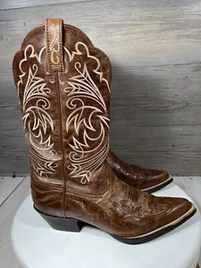 Ariat Heritage Damen 6B Leder 10005920 Western J Zehe Budapester Cowboystiefel - Bild 1 von 16
