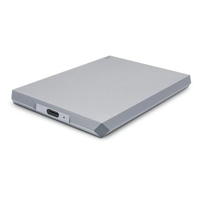 LaCie Mobile Portable External Hard Drive 2TB USB-C Space Gray STHG2000402-RC - Image 1 of 4