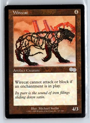 (2X) Wirecat Urza's Saga Uncommon – MTG Magic the Gathering Card - Image 1 of 4