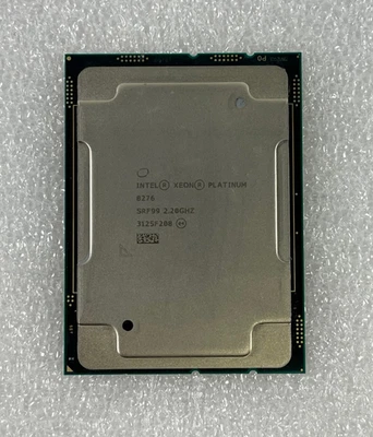 PROCESADOR INTEL SRF99 8276 PLATINUM 2.2 GHZ 28C 165W 38.5MB 8276 2.2GHZ SRF99 Foto 1 de 2
