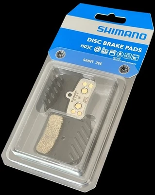 Pastillas de freno de disco Shimano H03C Saint Zee para BR-M820 BR-M640 BR-M8020 - MTB metal Foto 1 de 3