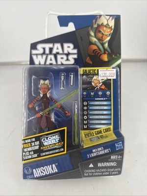 Boneco de ação Star Wars The Clone Wars CW44 Ahsoka Hasbro - Imagem 1 de 2