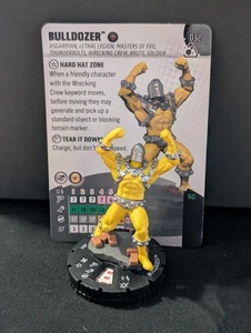 HEROCLIX Smash and Destroy 032 BULLDOZER raro  - Foto 1 di 1