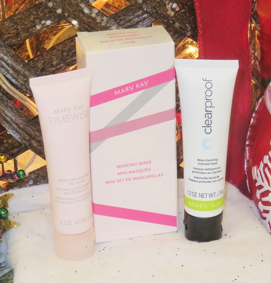 Mary Kay Masking Minis ~ Renewing Gel Mask + Charcoal Mask - Image 1 of 1