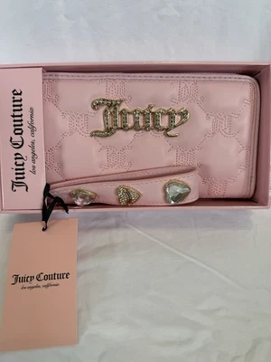 Juicy Couture Gothic Quilt Pattern Light Pink Large Woman’s Gift Set NWT - Image 1 of 4