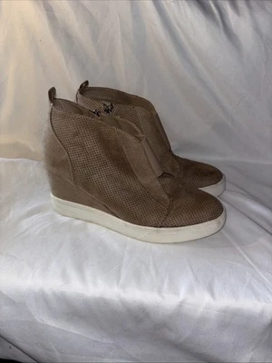 Tenis de cuña MIA para mujer talla 10M color topo kolie microgamuza tostados Foto 1 de 4