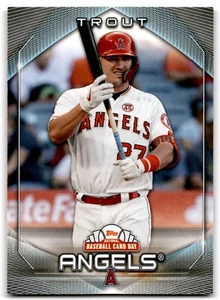 2020 Topps National Baseball Card Day Incentive Cards Mike Trout Los Angeles - Picture 1 of 2