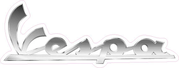Vespa Logo Vinyl Bumper Sticker Window Decal Multiple Sizes - Image 1 of 1
