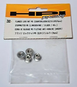 HPI Racing RC Original Replacement Part #Z683 Flanged Lock Nut M5 Counter Clock - Picture 1 of 1