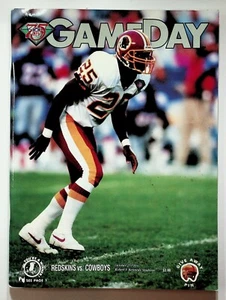 1994 Redskins vs Cowboys Gameday Program NFL 75th Anniversary - Picture 1 of 5