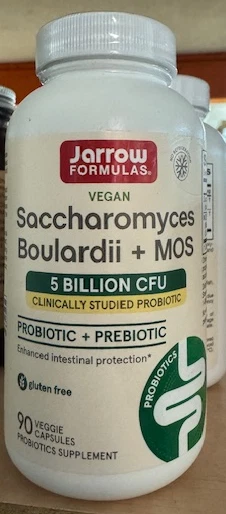 Saccharomyces Boulardii+MOS (90 Veg Caps) - Jarrow - Image 1 of 1