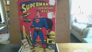 SUPERMAN ADVENTURE BOOK 1957-8 (Atlas UK)Wayne Borindgart - Picture 1 of 4