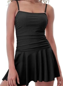 xxl Strapless One Piece Swimsuit Women Tummy Control Bandeau Bathing Su - Picture 1 of 5