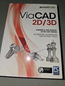 Encore PUNCH! ViaCAD 2D/3D v10 Traditional Disc Sealed - Picture 1 of 3
