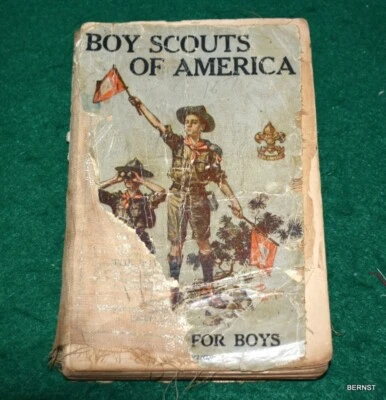 BOY SCOUT - 1914 MANUAL PARA MENINOS - 13ª EDIÇÃO - Imagem 1 de 4