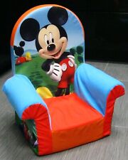 DISNEY Mickey & Minnie Mouse Children Toddler Marshmallow Soft Chair TV Playtime