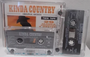 Various - Kinda Country (UK Double Cassette) 1992 Castle Communications MATMC - Picture 1 of 2