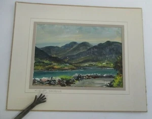 E. I. Bryce Mid-Century Irish Artist Oil Painting KILLARY HARBOUR, Connemara - Picture 1 of 3