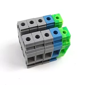 Klemme 16 mm² | Durchgangsklemme Schraubklemme 16qmm | Reihenklemmen L N PE - Bild 1 von 34