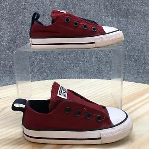 Converse Shoes Youth 6 Chuck Taylor All Star Sneakers Maroon Lace Up Low Comfort - Picture 1 of 18