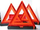 James King & Co Emergency Safety Warning Triangle Flare Kit Reflector Model 1005