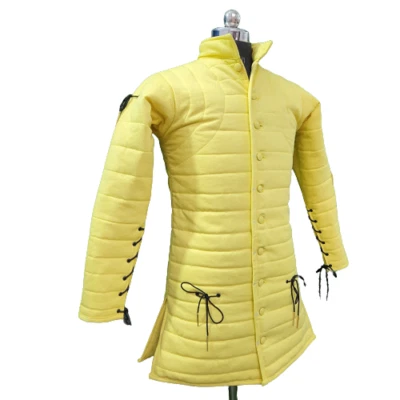 Medieval Padded Armour Gambeson With Full Sleeves, Viking gambeson costume - Image 1 of 4