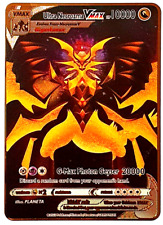 Ultra Necrozma Vmax Pokemon Metal Solid Cards HP10000 Fun Art Collectable Gift