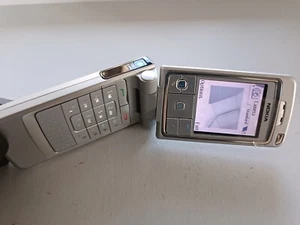 Nokia 6260 - Silver Original Rare in good conditionl - Afbeelding 1 van 13