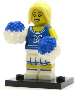 LEGO Minifigures Series 1 Cheerleader (Genuine) - Picture 1 of 1