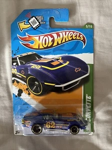 2012 Hot Wheels Regular Treasure Hunts - '69 Corvette - blau - Bild 1 von 4