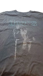 JIM MORRISON The DOORS "Alive" (Md) T-Shirt GRAY - Picture 1 of 3